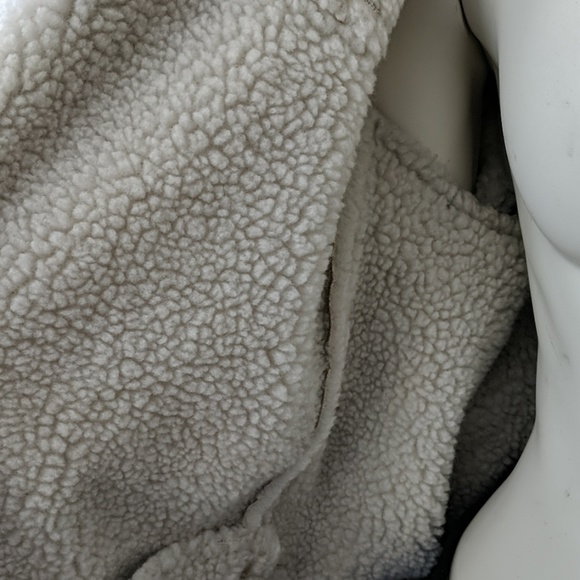 Suede & Wool Coat - Picture 2 of 2